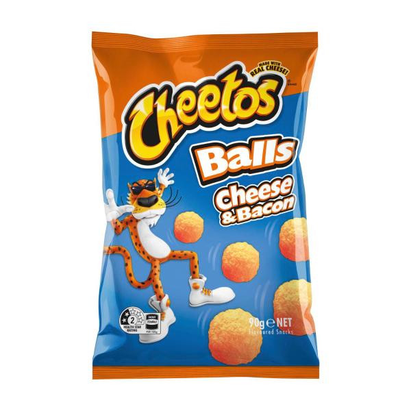 Cheetos Cheese And Bacon Balls 90g product image