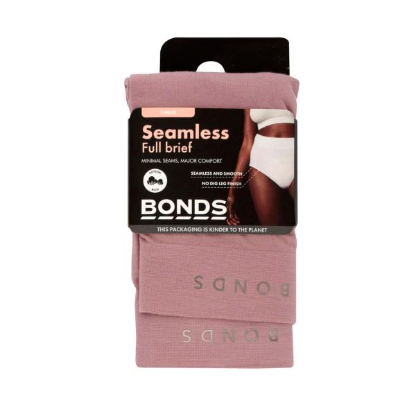 Bonds Womens Seamless Full Brief Size 16 | 2 Pack – Coles