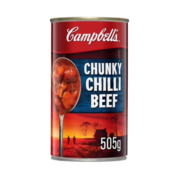 Campbell's Chunky Soup Chilli Beef | 505g – Coles