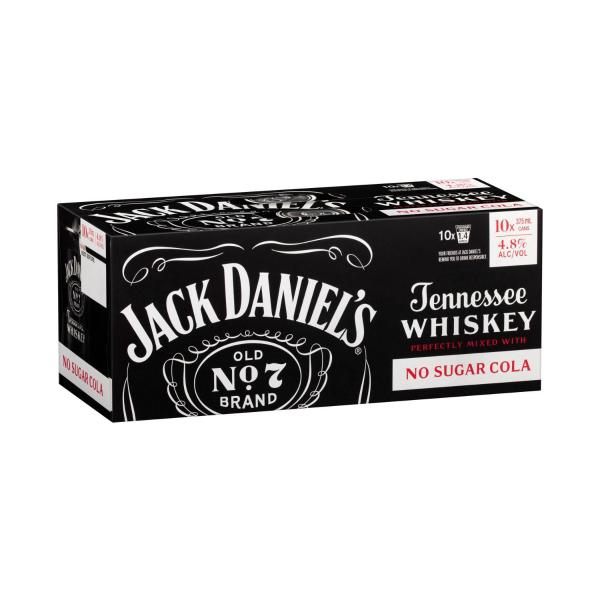 & No Sugar Cola Can 375ml 10pk