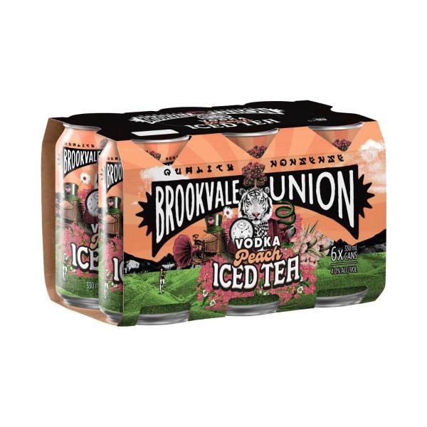 Vodka Peach Iced Tea Can 330ml