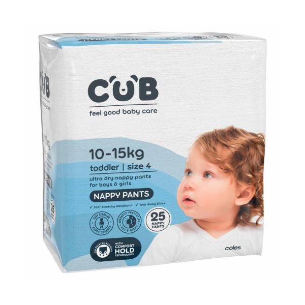 Nappy Pants Toddler Size 4 (10-15kg)