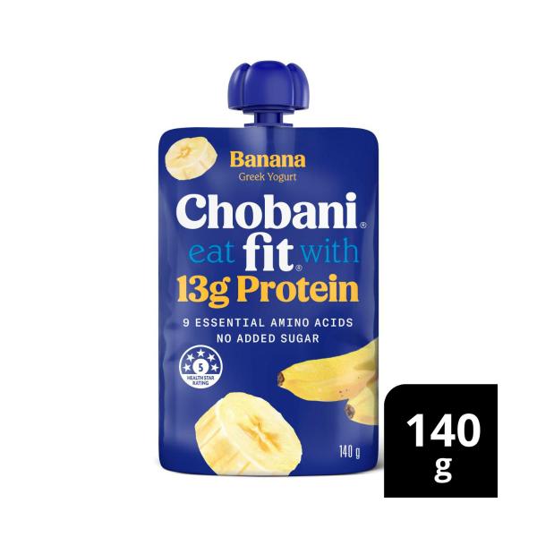 Chobani Fit High Protein Yogurt Pouch Banana | 140g