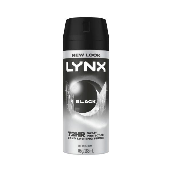 Deodorant Body Spray 72hr Antiperspirant Black