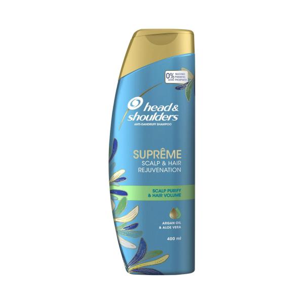 Buy Head & Shoulders Supreme Scalp Purify & Hair Volume Shampoo 400mL |  Coles