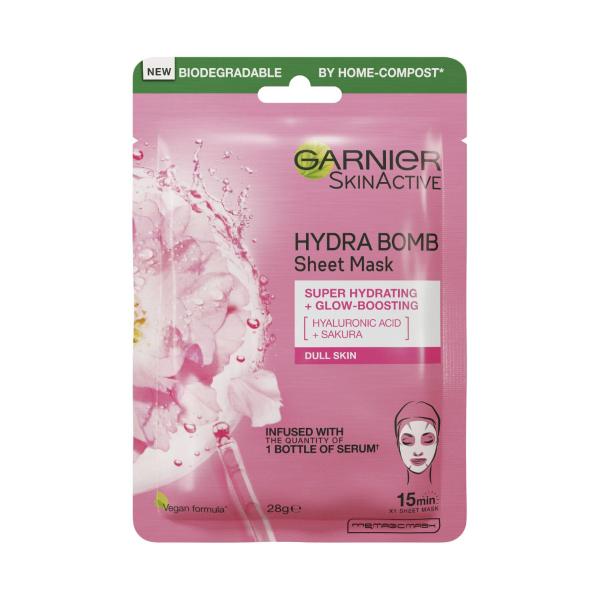 Garnier Hydrabomb Tissue Mask Sakura | 28g – Coles