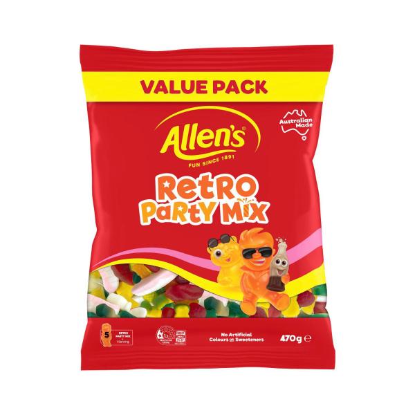Lollies Large Value Bag Candy Retro Party Mix