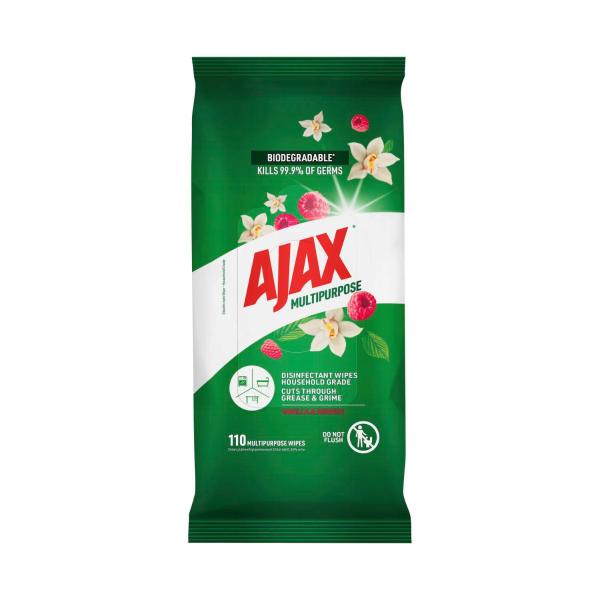 Eco Antibacterial Multipurpose Disinfectant Wipes Vanilla & Berries