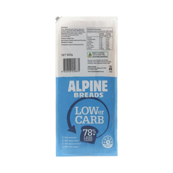 Alpine Label Buy ALPINE LOW CARB LOAF | Coles