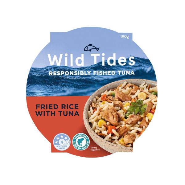 Buy Wild Tides Fried Rice With Tuna 190g | Coles