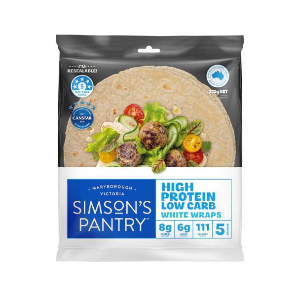 Simson's Pantry Low Carb High Protein 5 Pack 225g product image