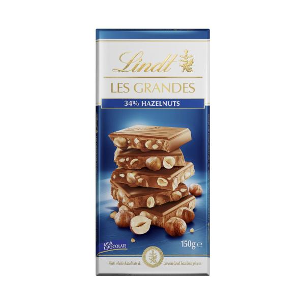 Les Grandes Milk Chocolate & Hazelnut Block