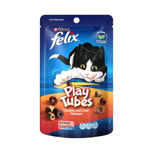 Play Tubes Chicken And Liver Cat Treats