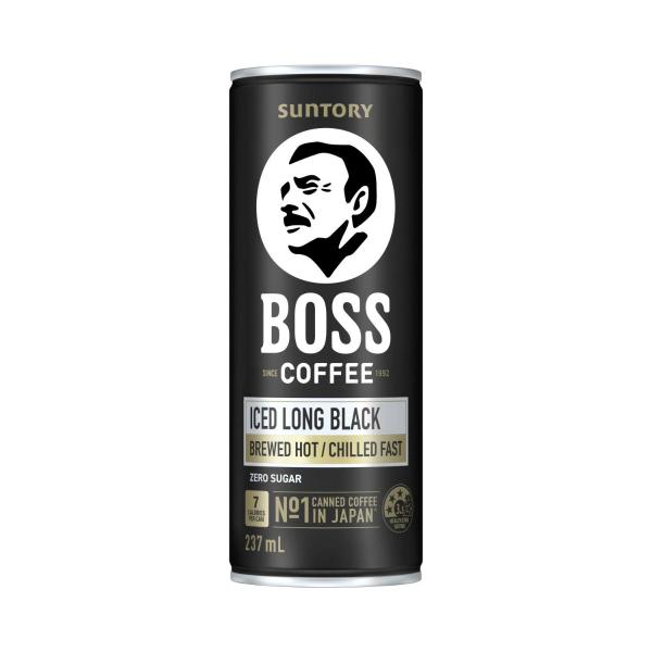 Boss Iced Long Black Coffee 237mL product image