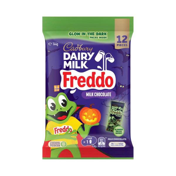 Cadbury Dairy Milk Chocolate Freddo Sharepack 12 Pack 144g product image