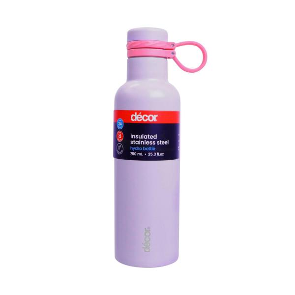 Decor Insulated Stainless Steel Hydro Bottle 750ml | 1 Each – Coles