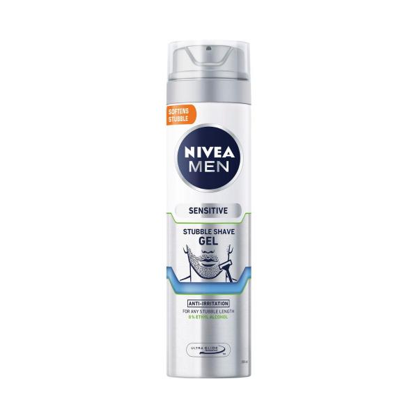 Men Sensitive Stubble Shave Gel