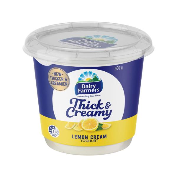 Thick & Creamy Yoghurt Lemon