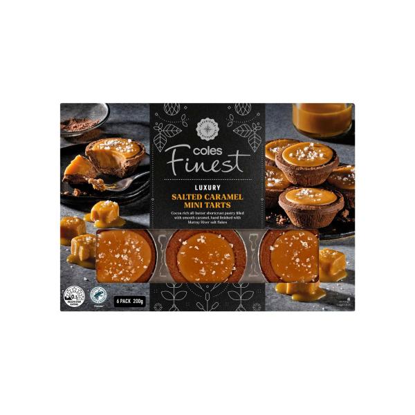 Luxury Salted Caramel Mini Tarts