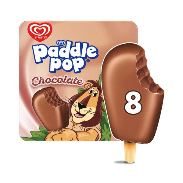 Paddle Pop Chocolate Multipack 8 Pack