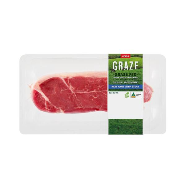 Graze Grassfed Beef New York Strip Steak