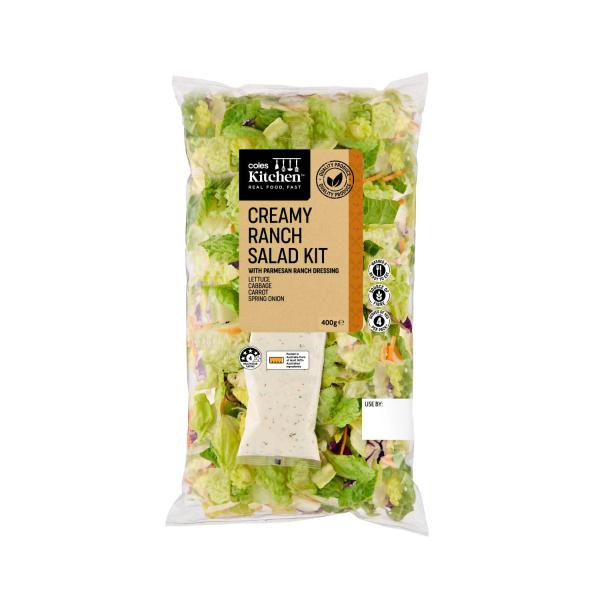 Coles Kitchen Family Ranch Salad Kit 400g product image
