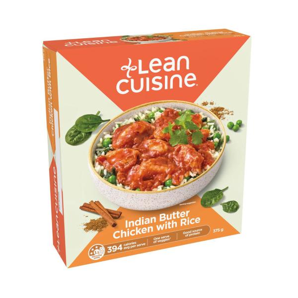 Lean Cuisine Indian Butter Chicken With Rice 375g product image