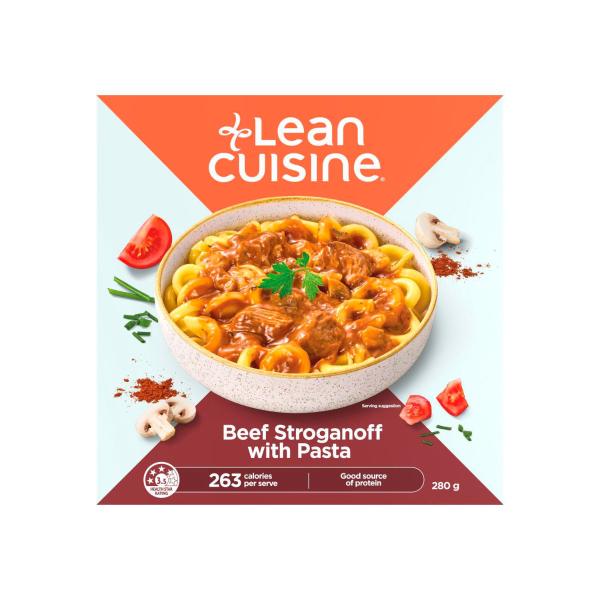Lean Cuisine Beef Stroganoff With Pasta 280g