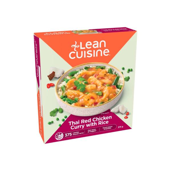 Lean Cuisine Thai Red Chicken Curry With Rice 375g