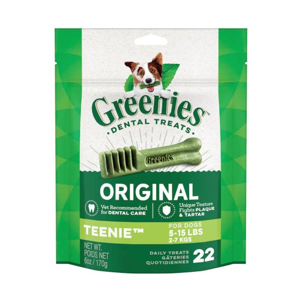 Canine Dental Dog Treats Original Teenie 170g