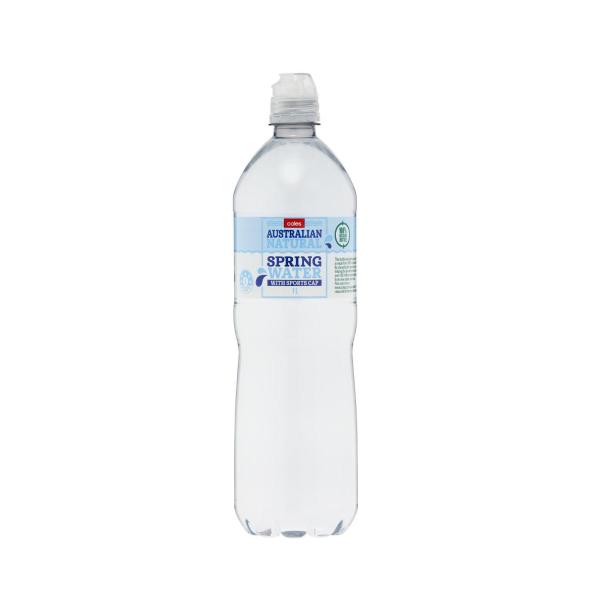 Coles Sports Spring Water 1L product image