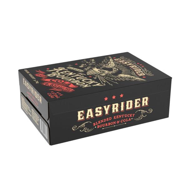 Buy Easy Rider Bourbon & Cola Cans 375ml 24 Pack | Coles