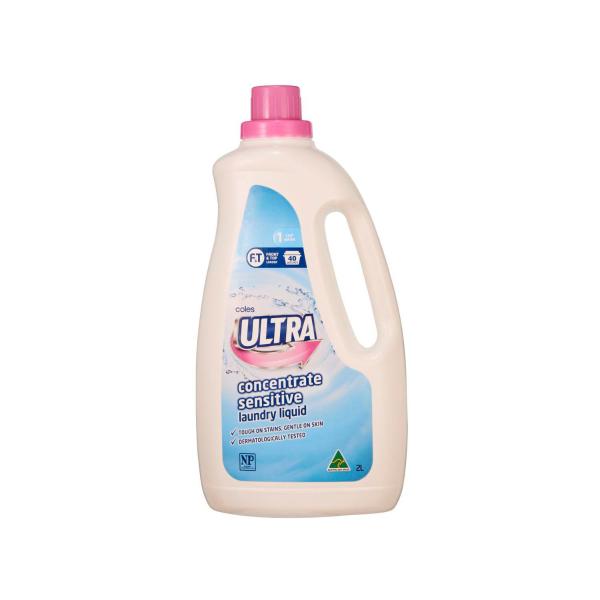 Coles Ultra Laundry Liquid Sensitive 2L product image