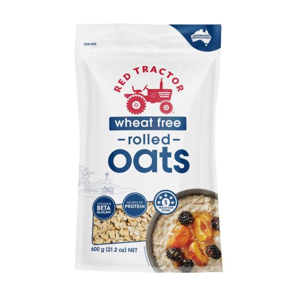 Red Tractor Wheat Free Rolled Oats 600g