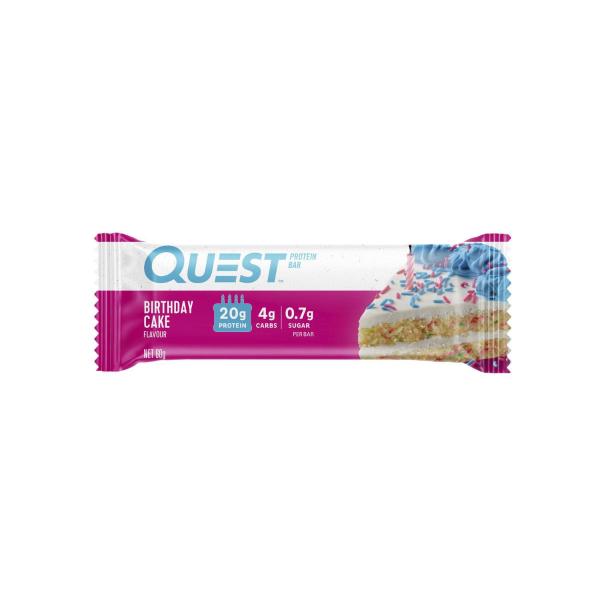 Protein Bar Birthday Cake