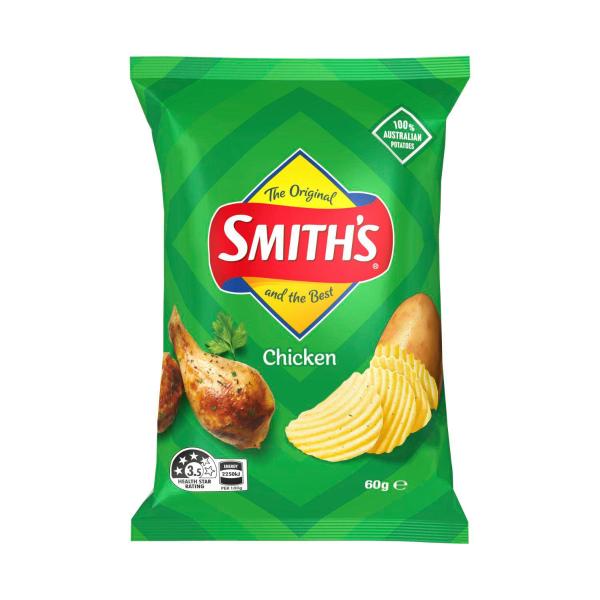 Crinkle Potato Chips Chicken