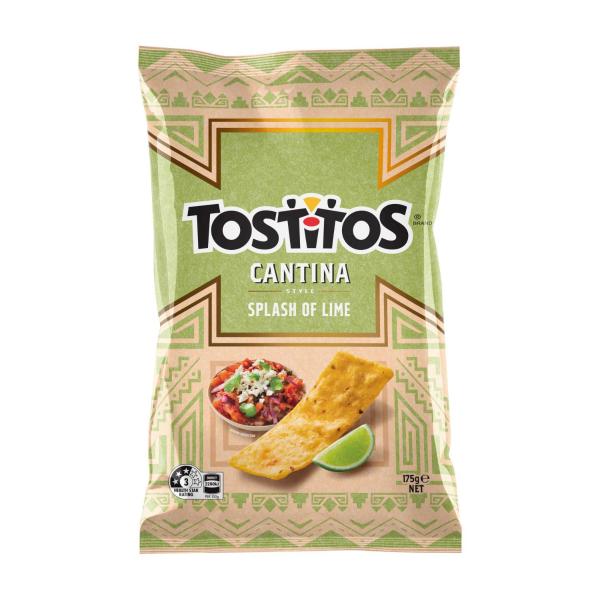 Tostitos Splash Of Lime Tortilla Chips | 175g – Coles