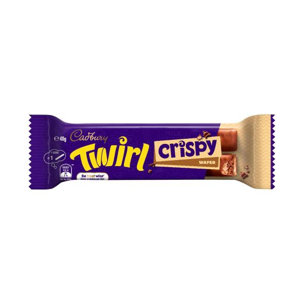 Cadbury Twirl Crispy Chocolate Bar 40g product image