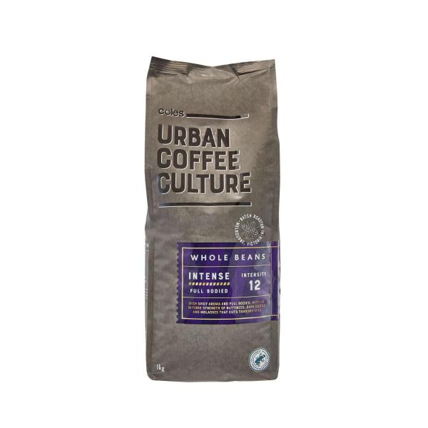 Coles Urban Coffee Culture Intense Coffee Beans | 1kg