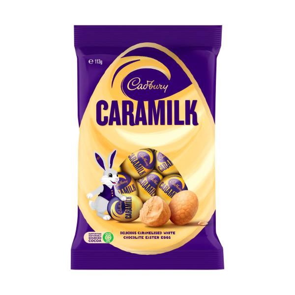 Caramilk Easter Chocolate Eggs Bag