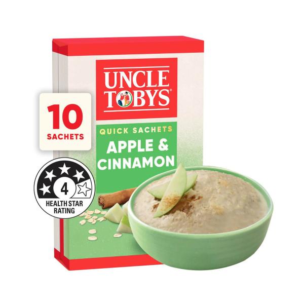 Oats Quick Sachets Apple Cinnamon