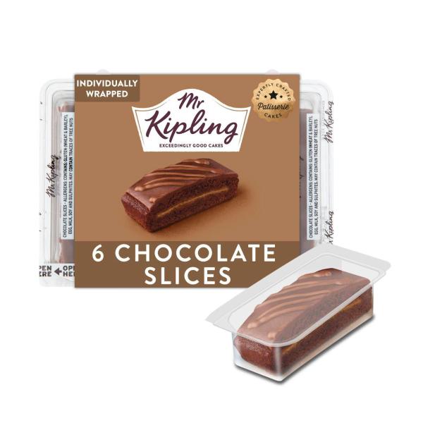 Chocolate Slices 6 Pack