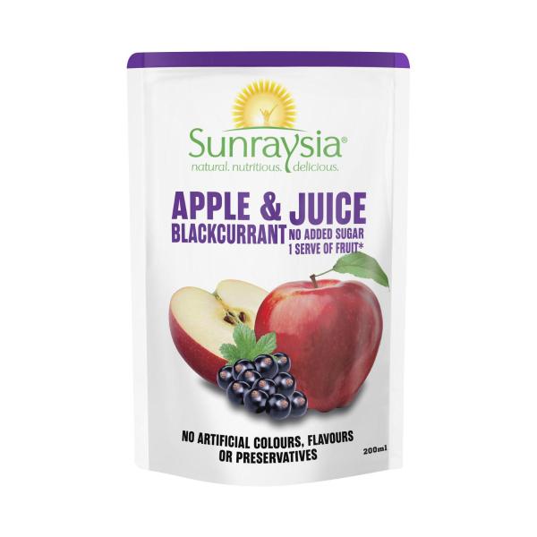 Pouch 99.9% Apple & Blackcurrent Juice