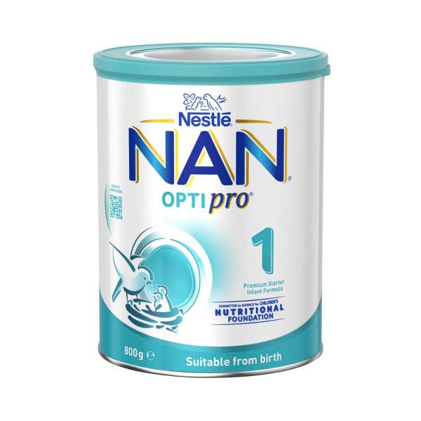 Nestle Nan Optipro 1 Infant Formula For Newborns Suitable From Birth 800g product image