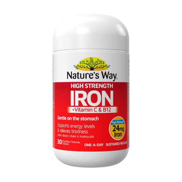 High Strength Iron +vitamin C & B12 Tablets