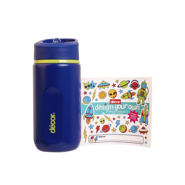 Decor Sip Straw Junior Stainless Steel Bottle 500ml | 1 each – Coles