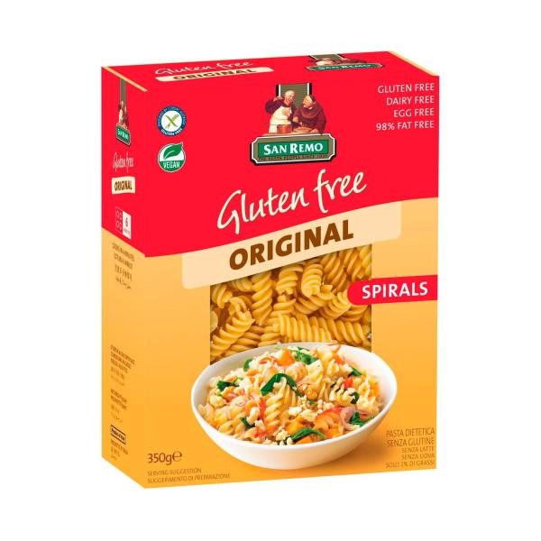 San Remo Gluten Free Spirals Pasta 350g product image