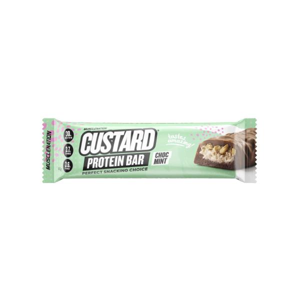 MUSCLE NATION CUSTARD BAR CHOC MINT