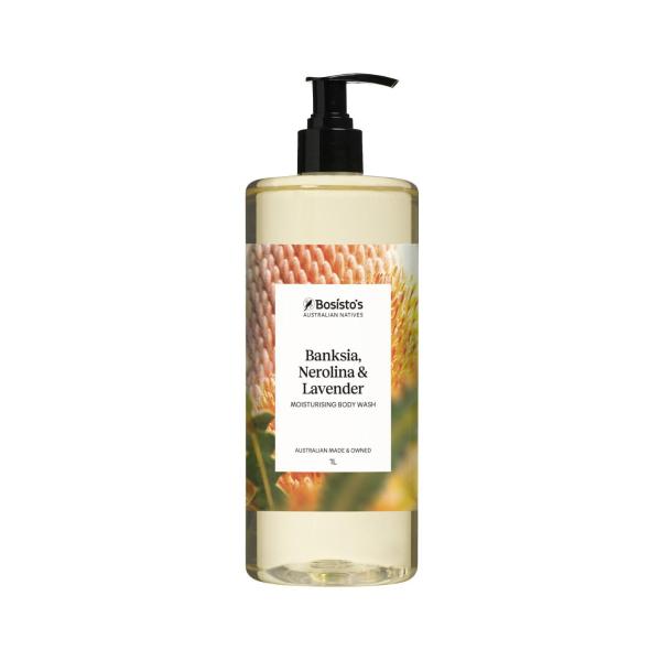 Bosistos Banksia Nerolina & Lavender Body Wash Pump 1L product image