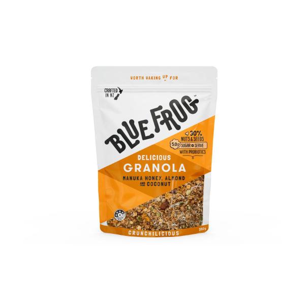 Blue Frog Probiotic Granola Manuka Honey & Almond 350g